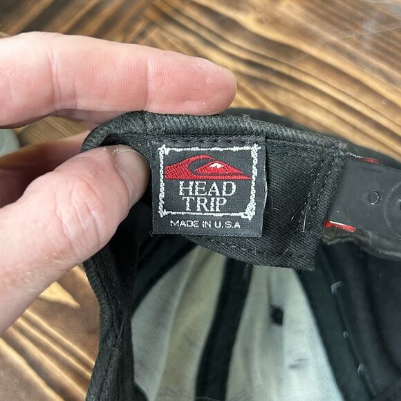 Quiksilver Vintage Snapback Hat 90s - Picture 5 of 6